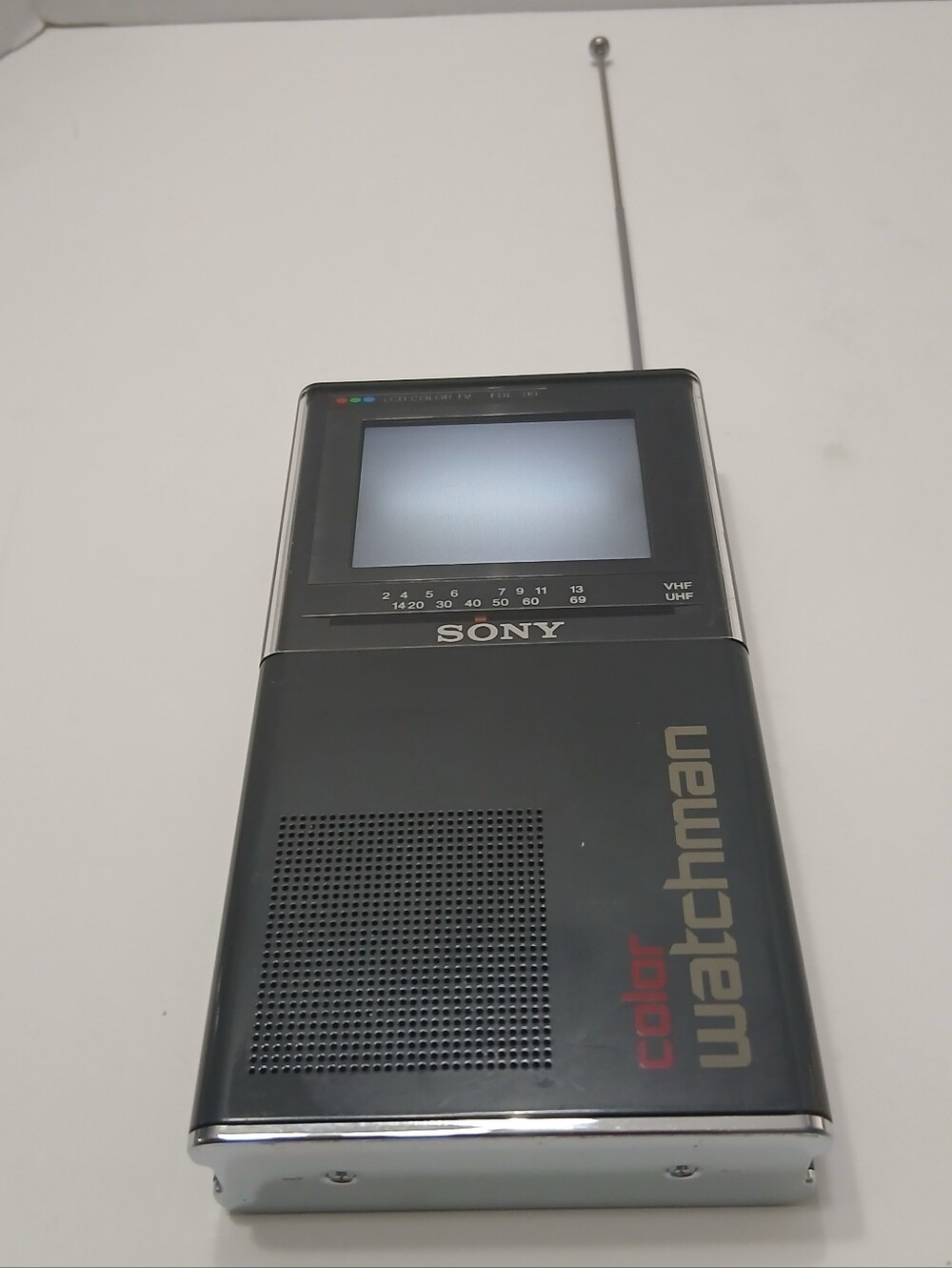 Portable FDL-310 Sony LCD Color Watchman TV , Parts Only